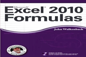 Book cover of Excel 2010 formulas by john walkenbach Book cover of Excel 2010 formulas by john walkenbach